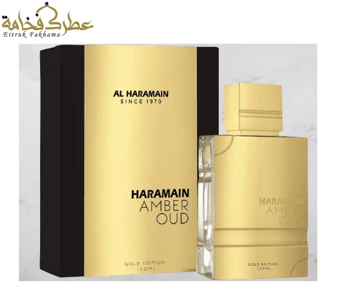 عطر فواح ثابت العنبر عطر  Haramain Amber Oud Gold Edition Eau De Parfum